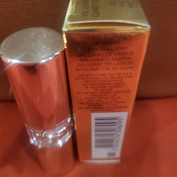 YSL CANDY GLOW TINTED BUTTER BALM 8B THAT PINK. BNIB - Picture 5 of 5